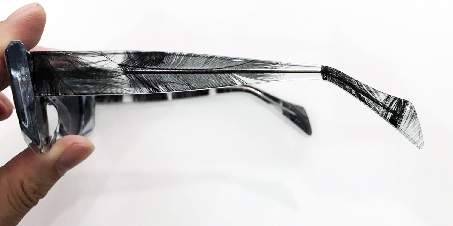 feather acetate eyewear