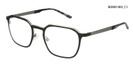 Monture optique carrée en métal pour homme | Lunettes de ville légères detail 2