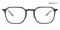 Monture optique carrée en métal pour homme | Lunettes de ville légères detail 1
